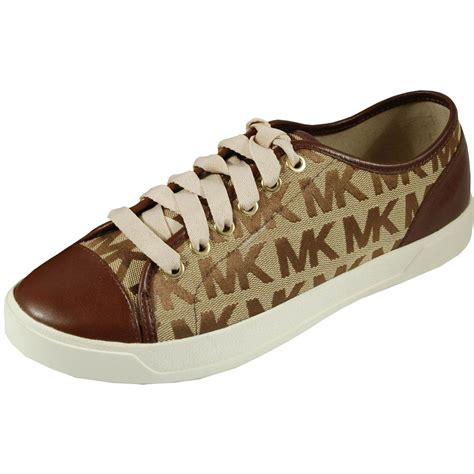 dames sneakers caramel michael kors|michael kors sneakers for women.